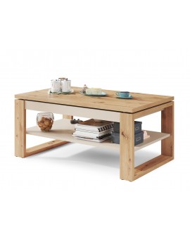 NUO dub artisan / béžová, konferenčný stolík