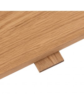 PACIFIC Dub Prírodný 200x100 cm (+2 prídavné dosky 50 cm) – ROZKLADACÍ DREVENÝ STÔL V ŠTÝLE BOHO/SKANDI AŽ DO 300 cm!