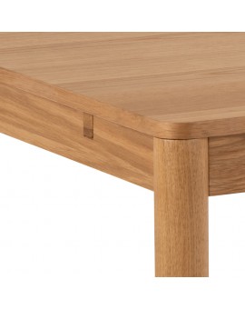 PACIFIC Dub Prírodný 200x100 cm – DREVENÝ STÔL V ŠTÝLE BOHO/SKANDI