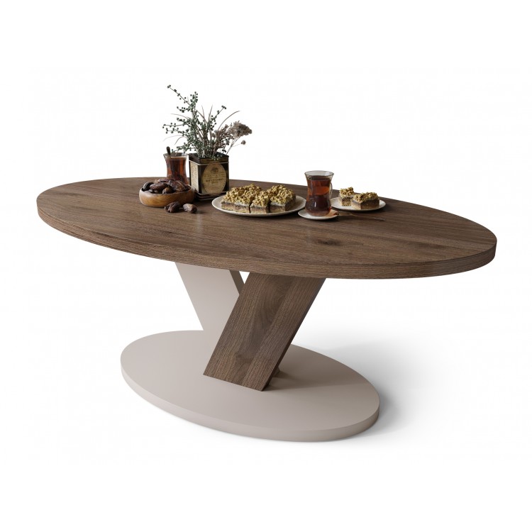 copy of LOVA Biely/Čierny - OVÁLNY KONFERENČNÝ STOLÍK 110 × 60 cm MODERNÝ KÁVOVÝ STOLÍK copy of LOVA Biely/Čierny - OVÁLNY KONFERENČNÝ STOLÍK 110 × 60 cm MODERNÝ KÁVOVÝ STOLÍK