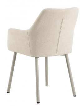 copy of VERA Béžová (látka Basel 24) – MODERNÁ ČALÚNENÁ KRESLOVÁ STOLIČKA DO OBÝVAČKY/JEDÁLNE LOFT