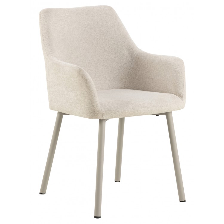 copy of VERA Béžová (látka Basel 24) – MODERNÁ ČALÚNENÁ KRESLOVÁ STOLIČKA DO OBÝVAČKY/JEDÁLNE LOFT