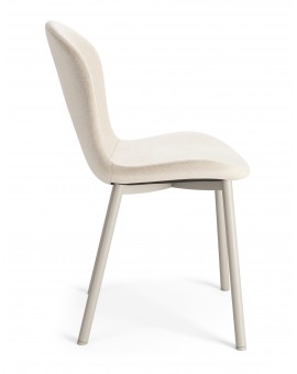 copy of FIORA Béžové (Látka Basel 24) - MODERNÁ ČALÚNENÁ STOLIČKA DO OBÝVAČKY/ JEDÁLNE LOFT