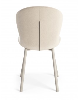 copy of FIORA Béžové (Látka Basel 24) - MODERNÁ ČALÚNENÁ STOLIČKA DO OBÝVAČKY/ JEDÁLNE LOFT