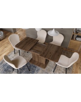ASTON MINI-Z Orech Elegant - rozkladací stôl so zdvíhacou doskou