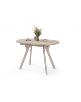 ALMO Kašmír / kašmírové nohy - OVÁLNY ROZKLADACÍ STÔL 140-240 cm PRE 10-12 OSÔB