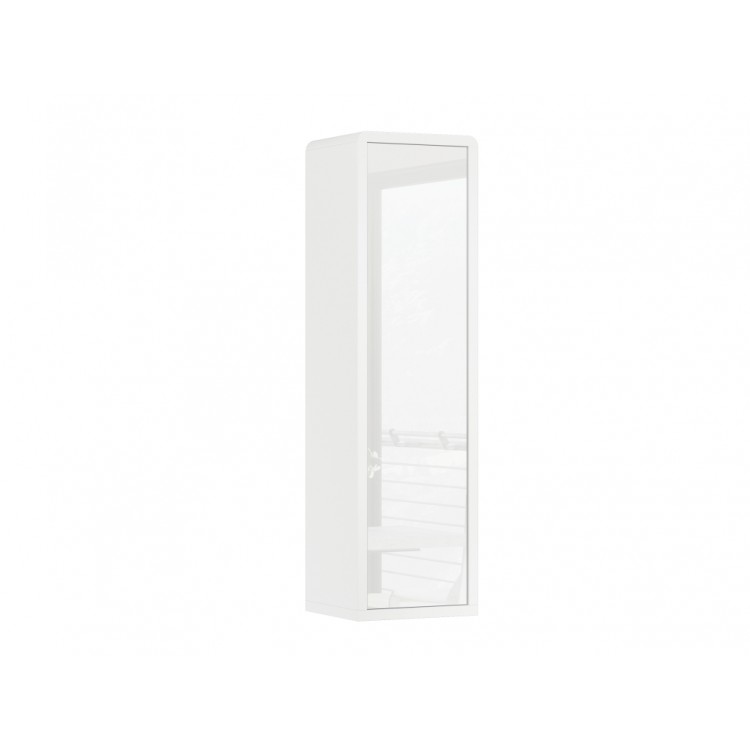 copy of MILA 1D skříňka bílá / burgund, obývací pokoj